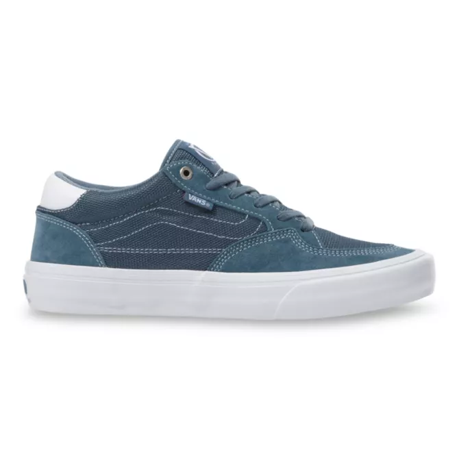turquoise and grey vans