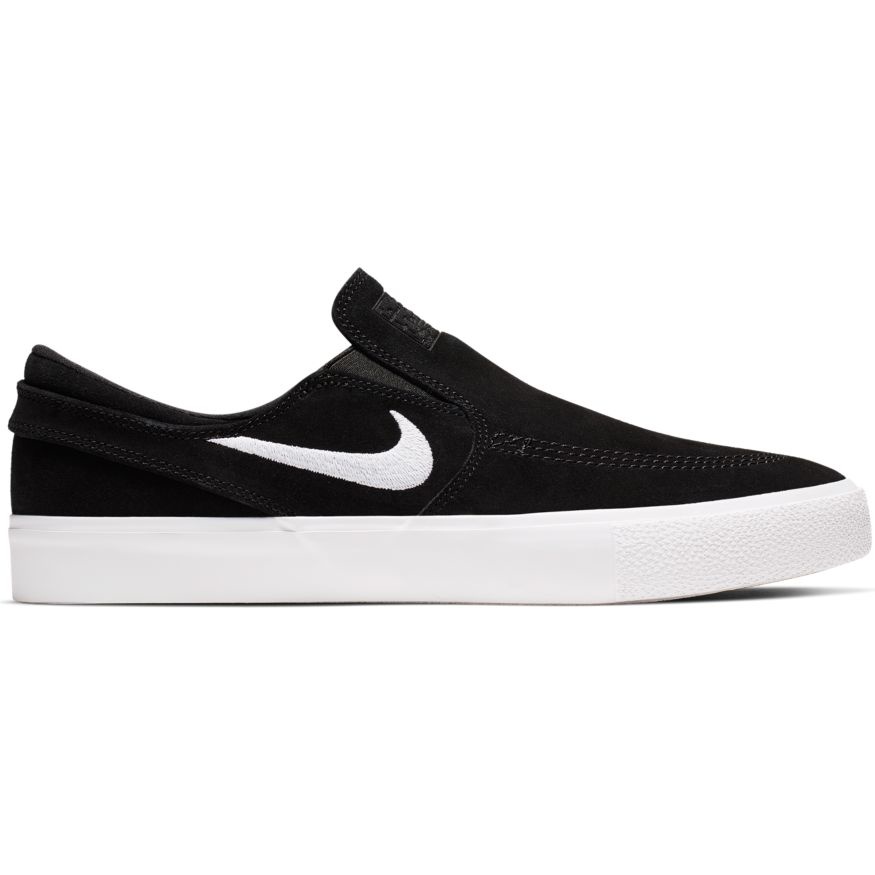 nike all black slip on