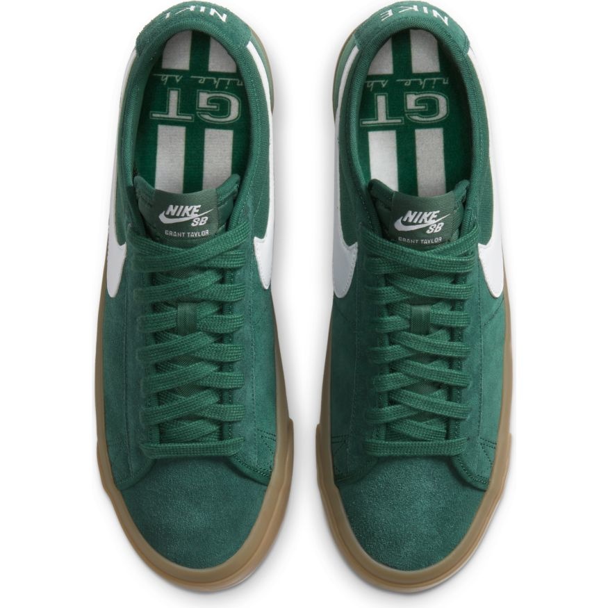 Nike Sb Blazer Low Pro Gt Qs Fir White Fir Gum Bluetile Skateboards Nike Sb Blazer Low Pro Gt Qs Fir White Fir Gum Bluetile Skateboards