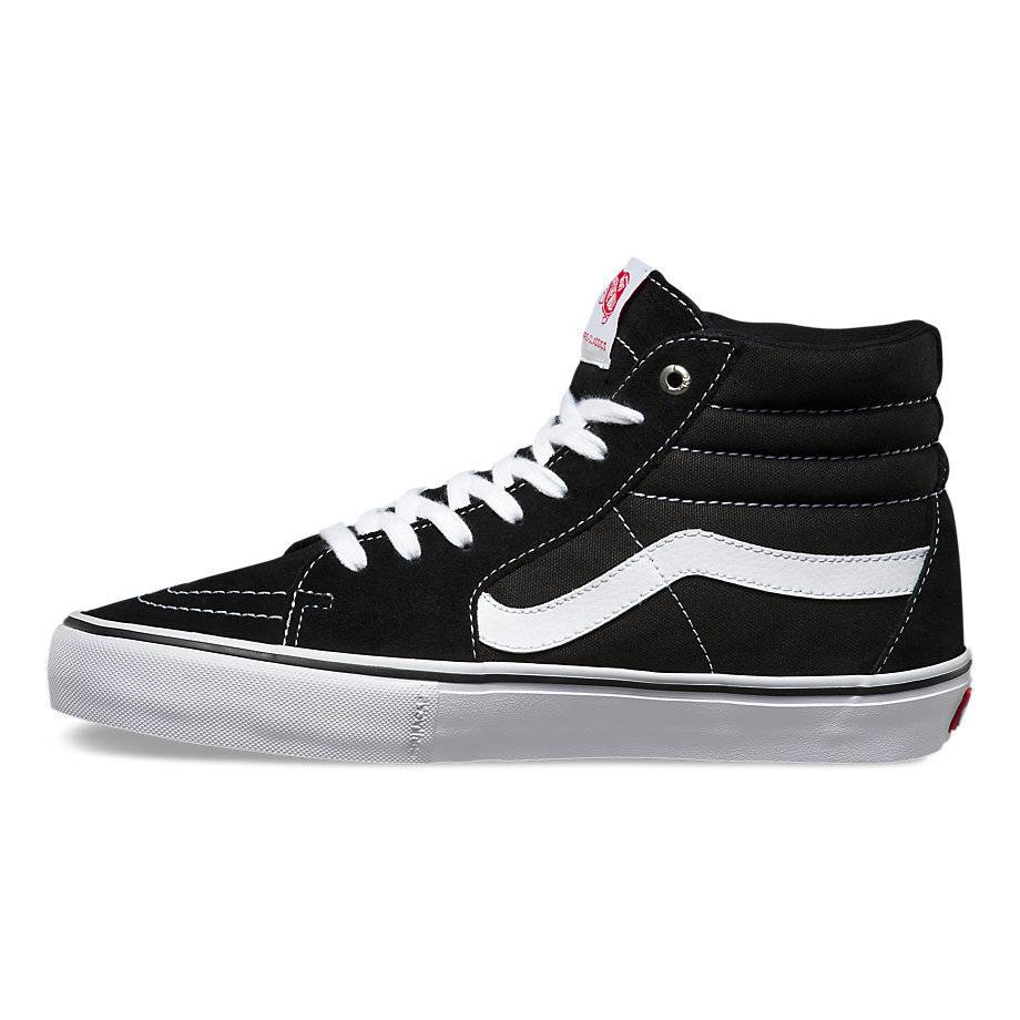 vans sk8 black and white