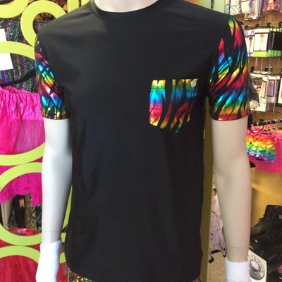 Sea Dragon Studio Mens Festival Tshirt, Techno Tiger