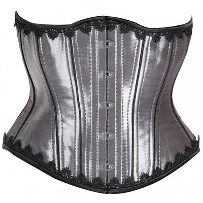 Timeless Trends Gunmetal Corset