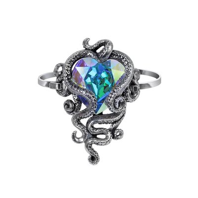 Alchemy England 1977 Heart Of Cthulhu Sprung Bracelet