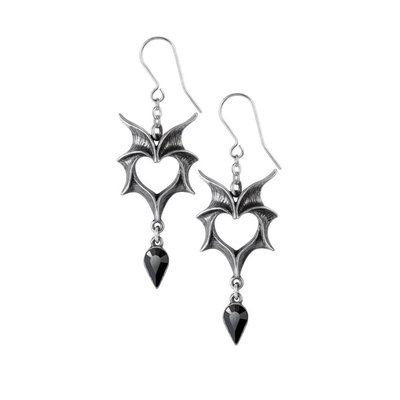 Alchemy England 1977 Love Bats Earrings
