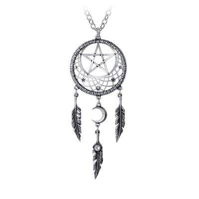 Alchemy England 1977 Pagan Dream Catcher Pendant
