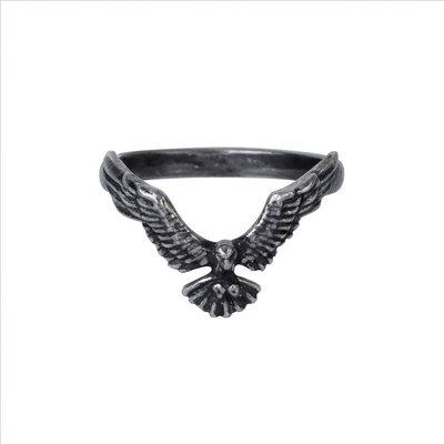 Alchemy England 1977 Ravenette Ring