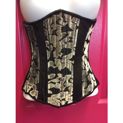 Burnout Velvet Vines Underbust -20