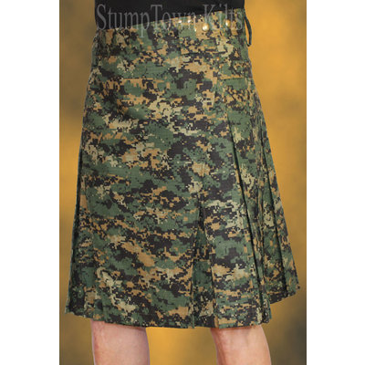 StumpTown Kilts Men's Cotton Ripstop Sherwood Digi