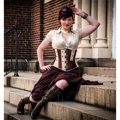 Steampunk Navigator Corset - 34