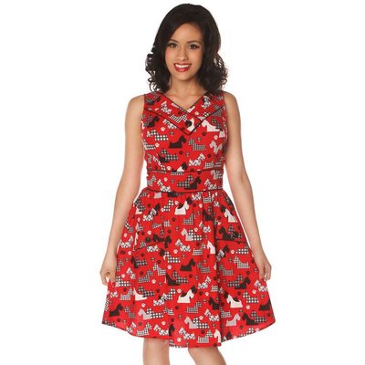 Retrolicious Scottie Love Dress