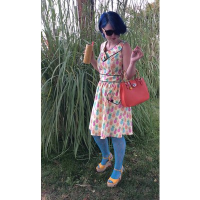 Retrolicious Pineapple Dress