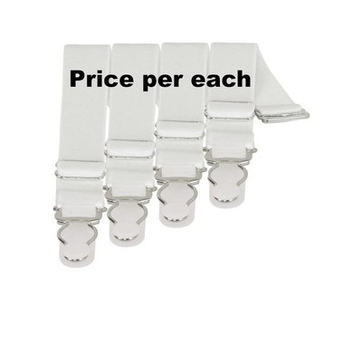 Corset Garters/Suspenders (Single White)
