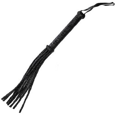 Kookie Black Leather Cat o' Nine