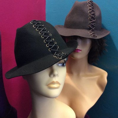 Promoter Laced-up Fedora