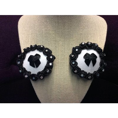 Gothfox Designs Oooh La La Pasties - S