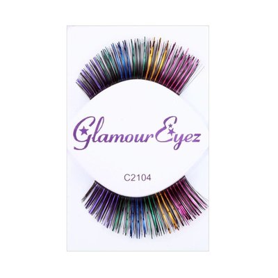 Eyelash Set-Blk w/ Multi Shine C2104