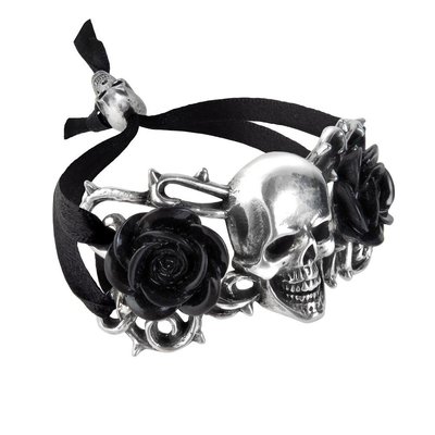 Alchemy England 1977 Skull & Briar Rose Bracelet