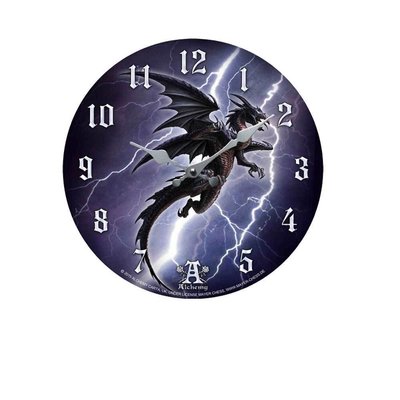 Alchemy England 1977 Lightening Dragon Clock