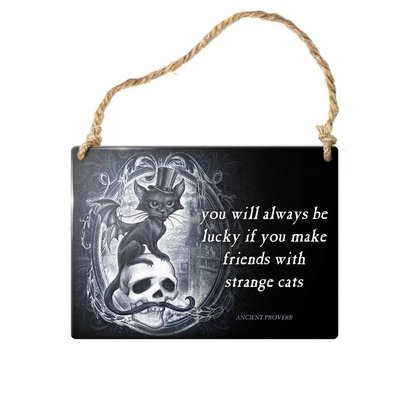 Alchemy England 1977 Strange Cats Sign