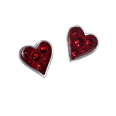 Alchemy England 1977 Heart's Blood Earrings