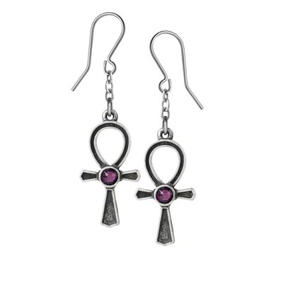Alchemy England 1977 Ankh Of Osiris Earrings