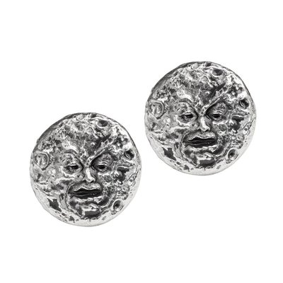 Alchemy England 1977 Man In The Moon Stud Earrings