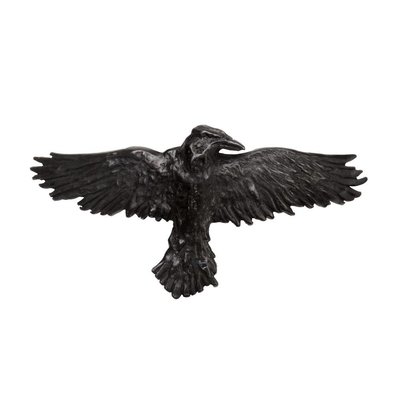 Alchemy England 1977 Black Raven Hair Slide