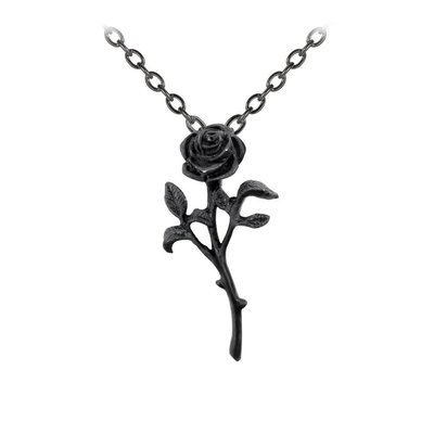Alchemy England 1977 The Romance of The Black Rose Pendant