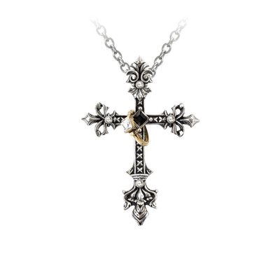 Alchemy England 1977 Maryam Theotokos Ring Cross Pendant