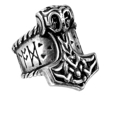 Alchemy England 1977 Thor's Runehammer Ring