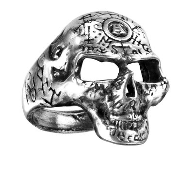 Alchemy England 1977 Omega Skull Ring