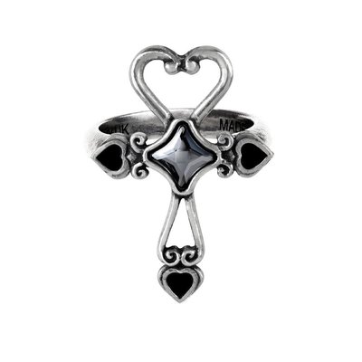 Alchemy England 1977 Amour Éternal Ring