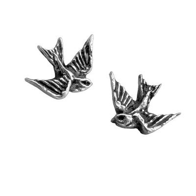 Alchemy England 1977 Swallow Earrings
