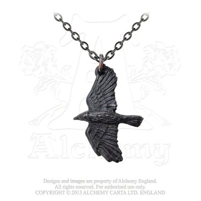 Alchemy England 1977 Ravenine Pendant