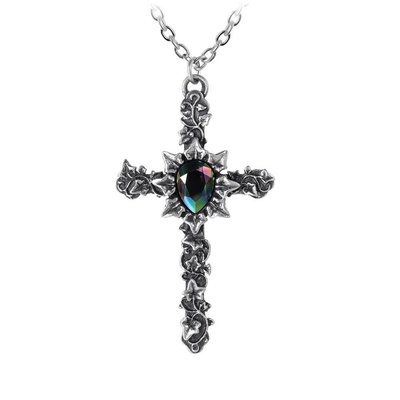 Alchemy England 1977 Ivy Cross Pendant