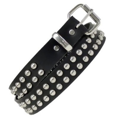 Kookie Round Studs Belt Black