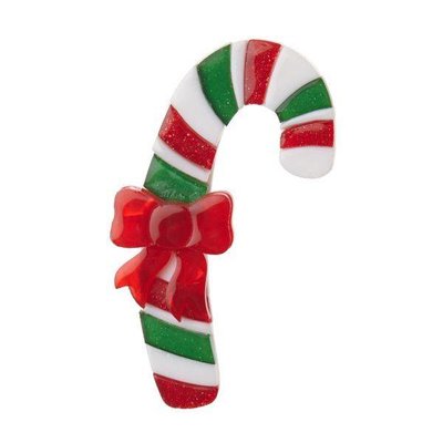Erstwilder Sprinkled With Love (Candy Cane) Brooch