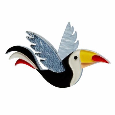 Erstwilder Conrad Cool Beak (Toucan) Brooch