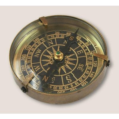 Trixie and Milo Mariner's Compass - Brass