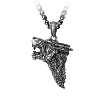 Alchemy England 1977 Dark Wolf Pendant