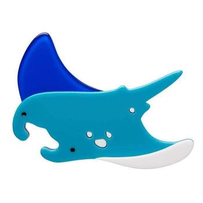 Erstwilder A Manta’s Mantra Brooch
