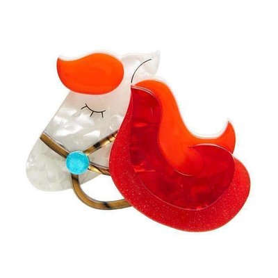 Erstwilder His Girl Friday Brooch
