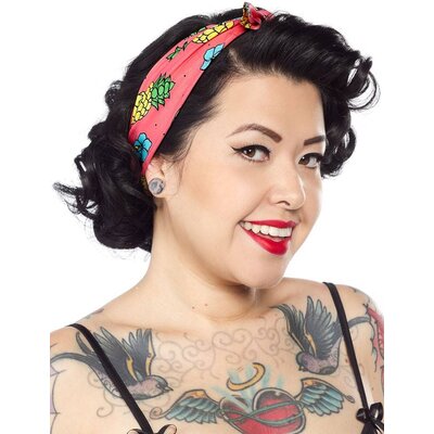 Sourpuss Pina Colada Rosie Scarf
