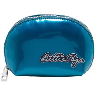 Sourpuss Bettie Page Makeup Bag Blue