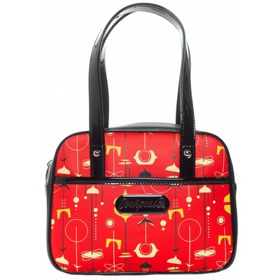 Sourpuss Midcentury Modern Mini Bowler Purse