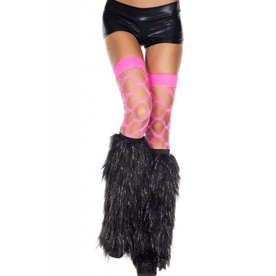 Furry Lurex Black Fluffies