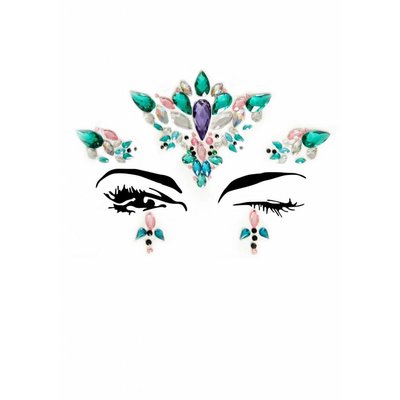 Leg Avenue Aria Face Jewels 5 Pc Stick-On