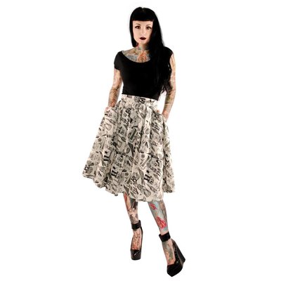 Retrolicious Objects Of Desire Skirt