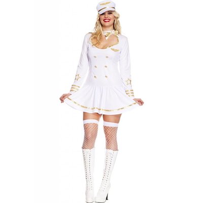 First Class Air Crew White Uniform - 1X/2X