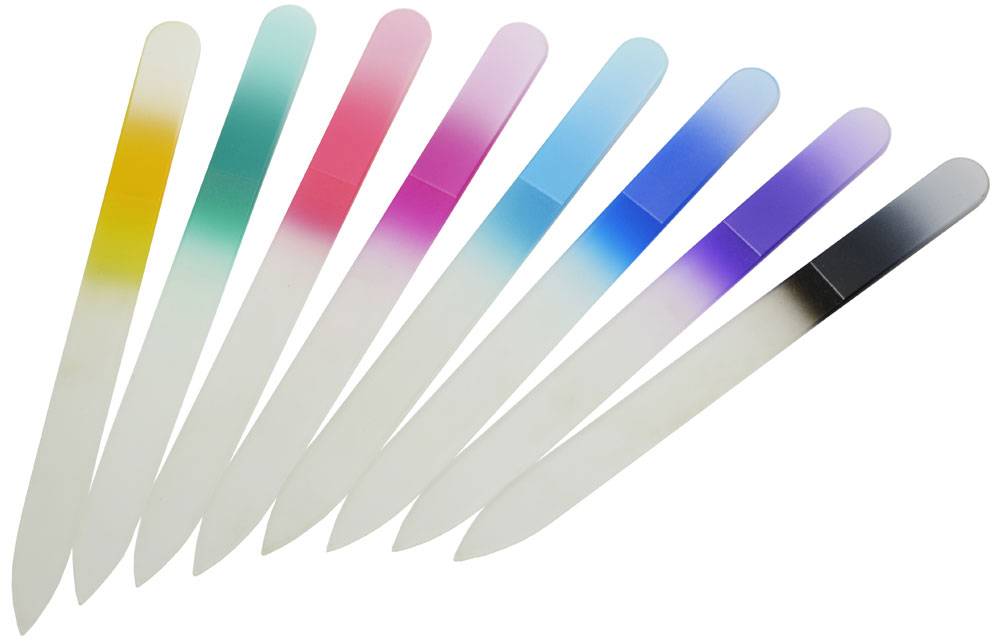 Rainbow Glass Nail File